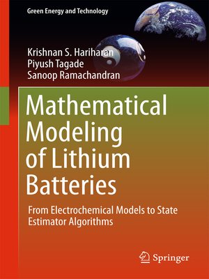 cover image of Mathematical Modeling of Lithium Batteries